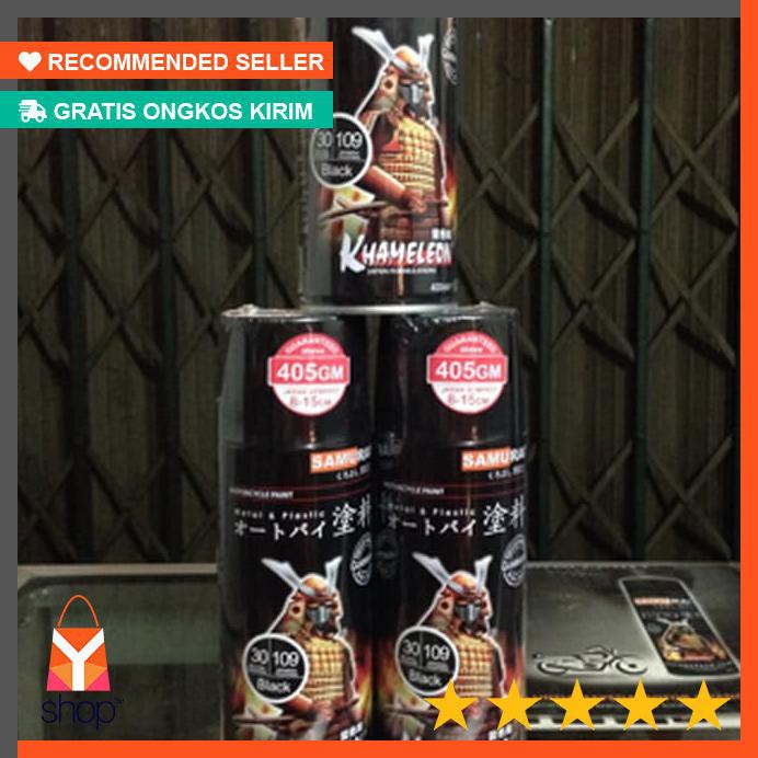 

DISKON ! Samurai paint/black 109-cat semprot aerosol