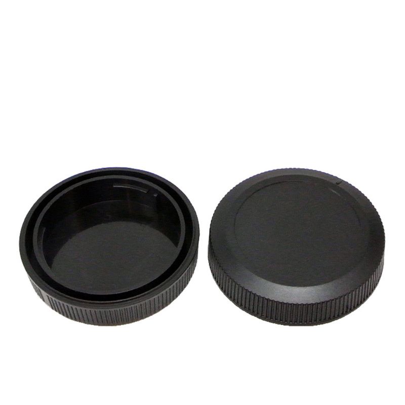 VIVI   Rear Lens Cap Set For C-anon EOS RF Mount Rear Lens Cap Body Cap C-anon R