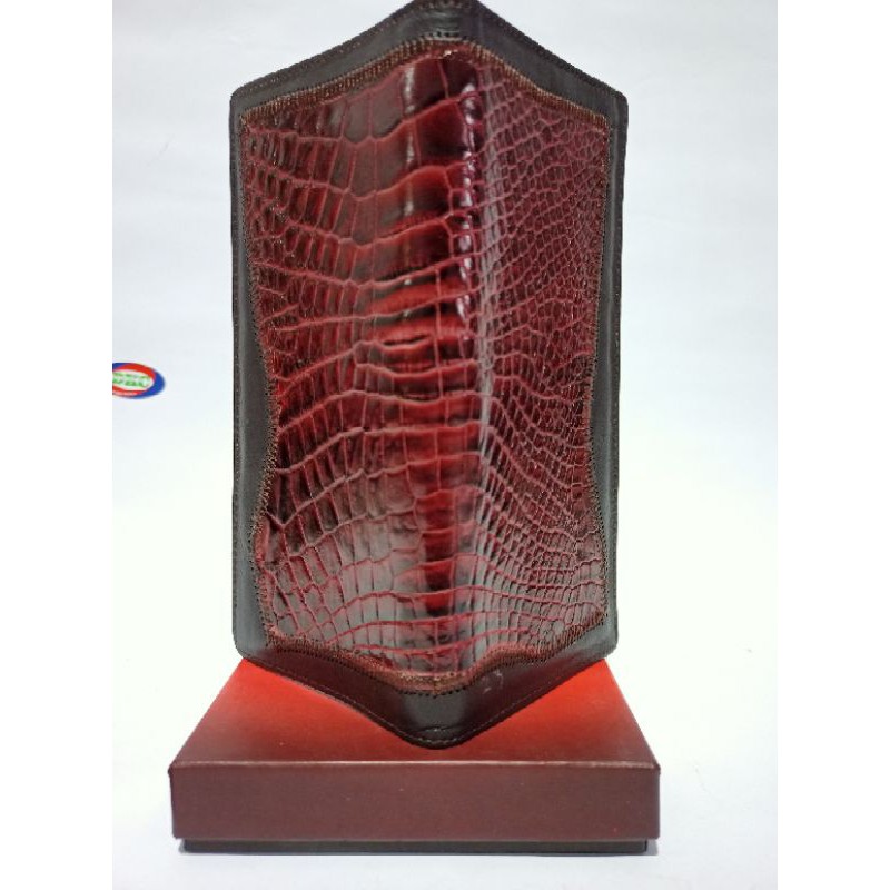 Dompet wanita panjang DKC kulit Sapi PU modif kulit buaya