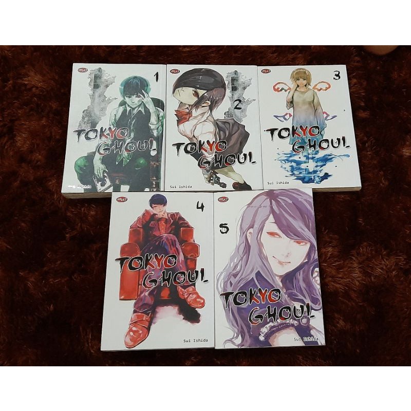 Preloved Manga/Komik Tokyo Ghoul (vol 1-5)