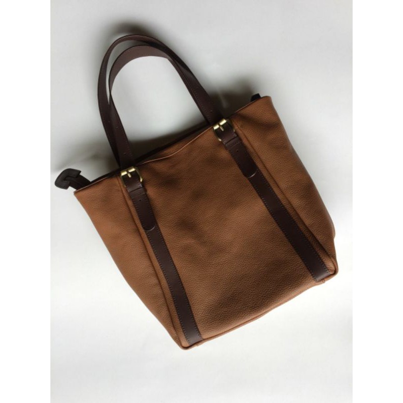 Tas Tote bag Kulit Sapi Asli