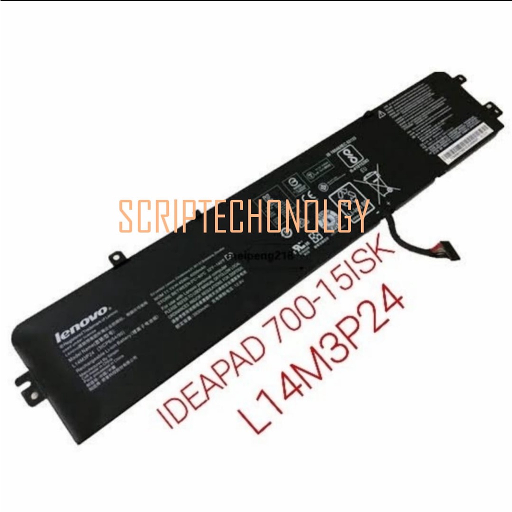 Original baterai SC lenovo Legion y520-151 L14M3P24 700-151sk Original