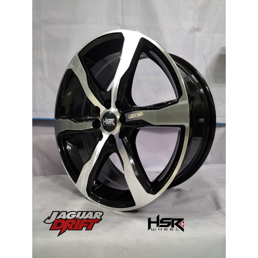 velg Ban mobil Type Hsrwheel TULEHU Ring 17x7 Hole 5x114,3 Bisa Buat Ertiga Rush Innova crv hrv