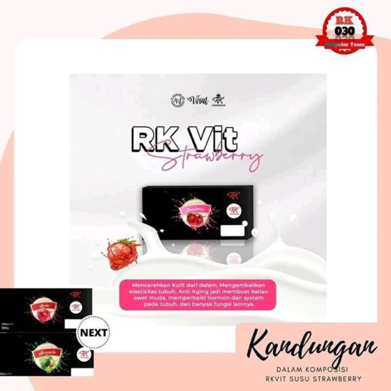 RK VIT COLLAGEN STRAWBERRY
