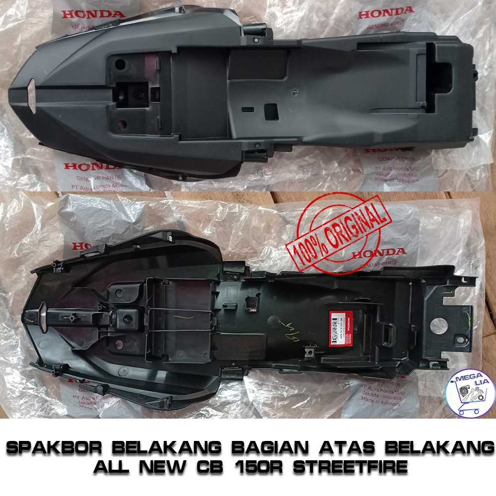 Spakbor Slebor Belakang Bagian B diAtas Ban Belakang All New CB 150R Streetfire 100% ORI HONDA.