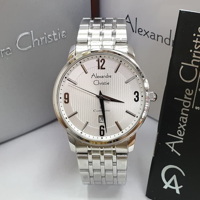 ORIGINAL Jam Tangan Pria Alexandre Christie AC 8327 / AC8327 Garansi Resmi 1 Tahun