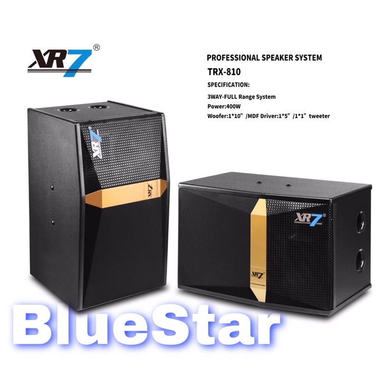 Speaker Karaoke Pasif XR7 TRX 810 Original 10 inch XR7 TRX810