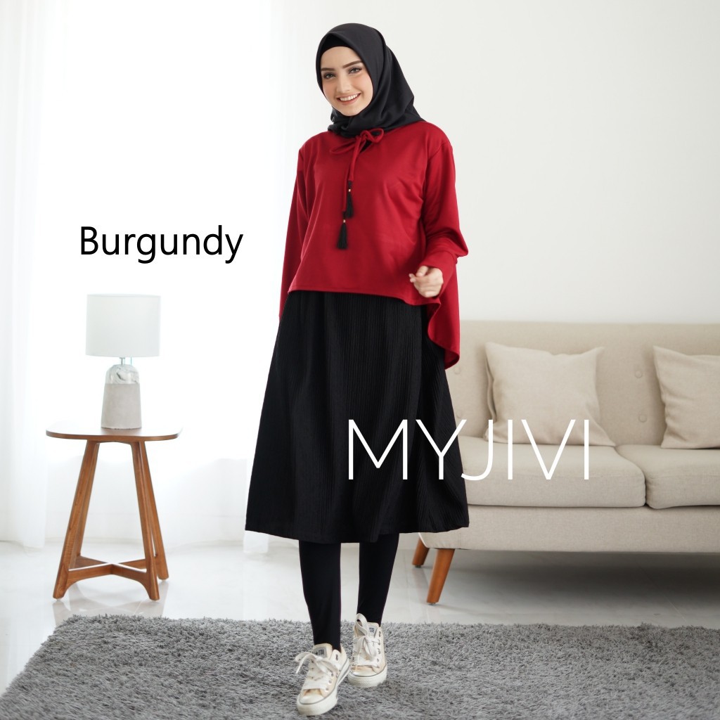 FELISHA MIDI DRESS PLISKET BY MY JIVI