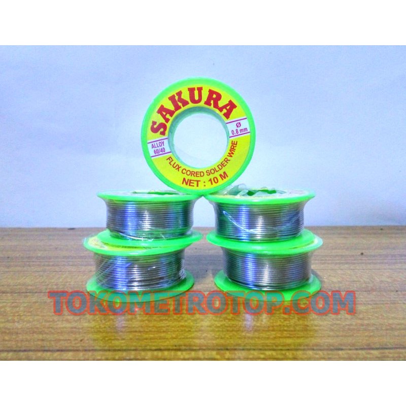 

TIMAH SAKURA ALLOY 60/40 0.8MM