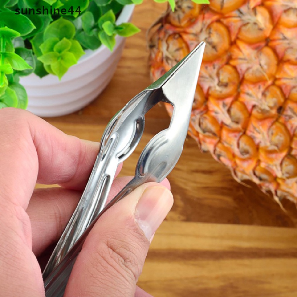 Sunshine Alat Pengupas / Pemotong Buah Nanas Bahan Stainless Steel