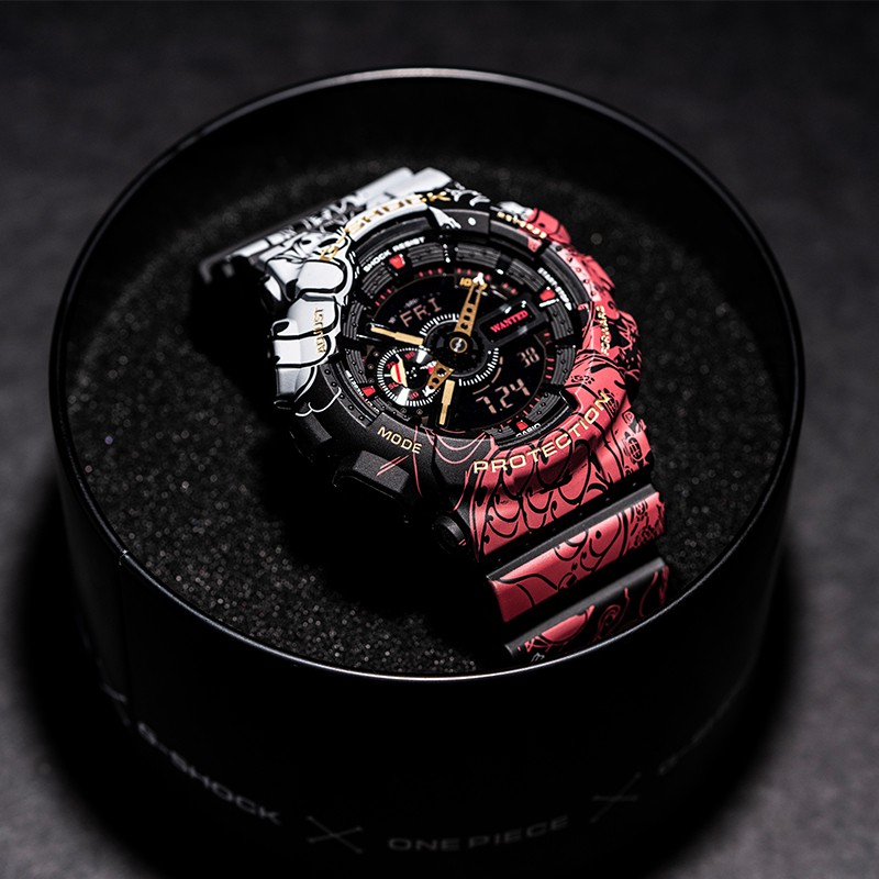 [spot]Casio G-shock Satu potong GA110-100 Gshock GA110 Water Resistant ORI-BM Fullset - BLACK RED