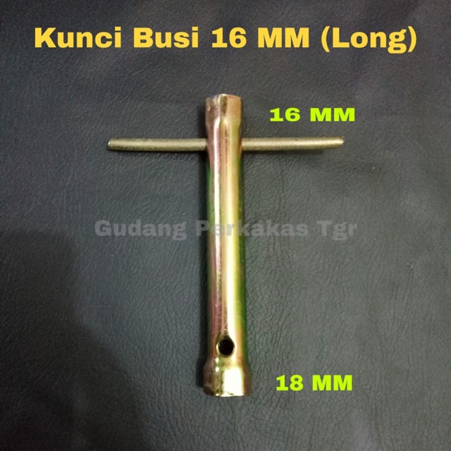Kunci Busi 16MM Panjang / Kunci Busi Motor Satria FU  / Mio