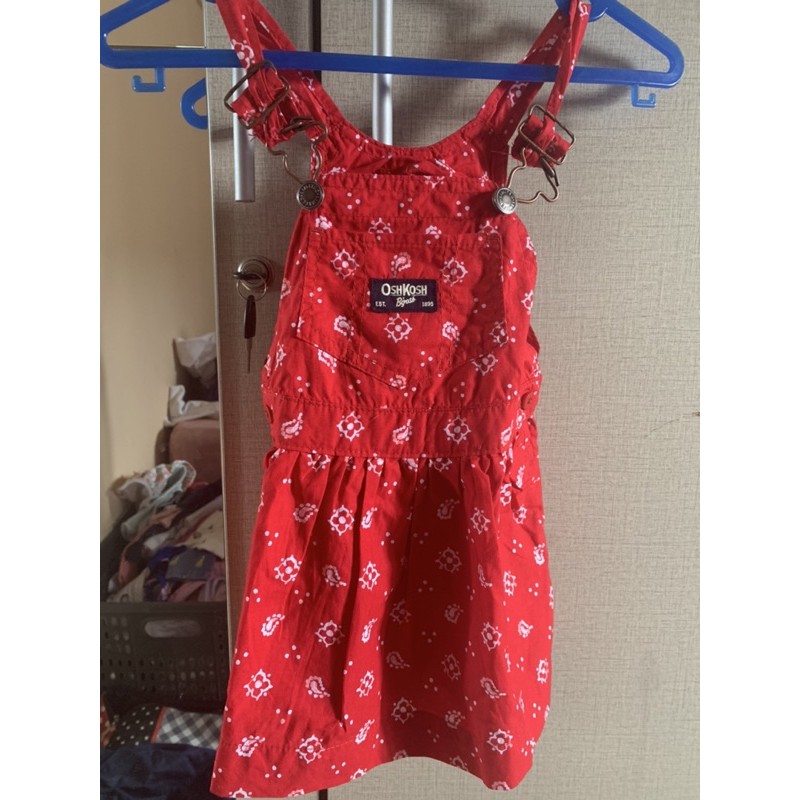 preloved overall oshkosh size 12-18m