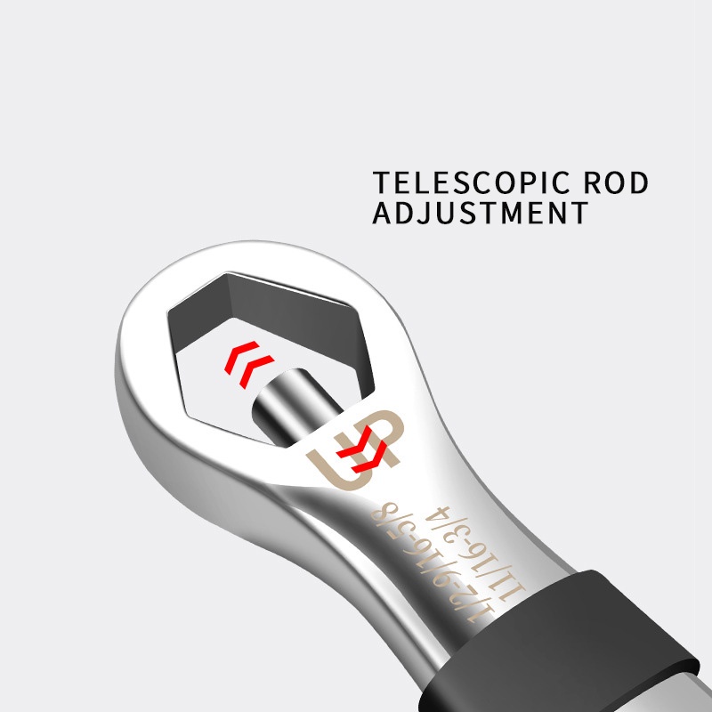 Universal 23 Di 1 Kunci Pas Ratchet Kunci Pas Adjustable 7-19 Mm Kunci Universal Open End Wrench Fleksibel Multifungsi Alat Tangan untuk Perbaikan