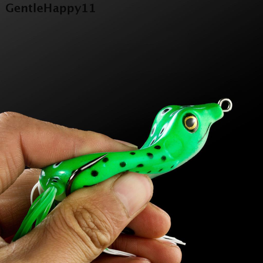 Gentlehappy 7cm 25g Kodok Soft Fishing Lure Kait Ganda Mengambang Umpan Atas Air Alat Umpan