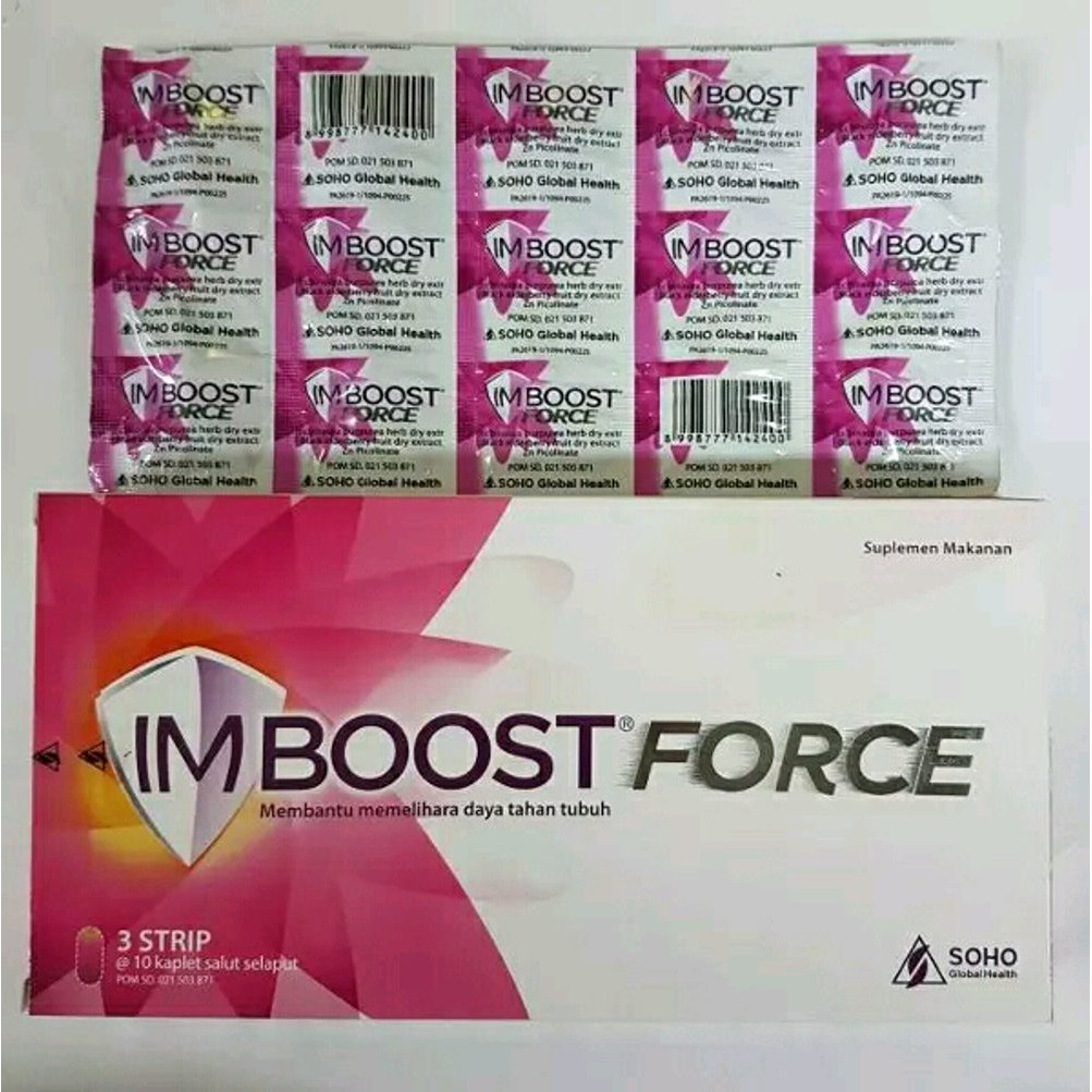 Imboost Force Supplemen Kesehatan Shopee Indonesia