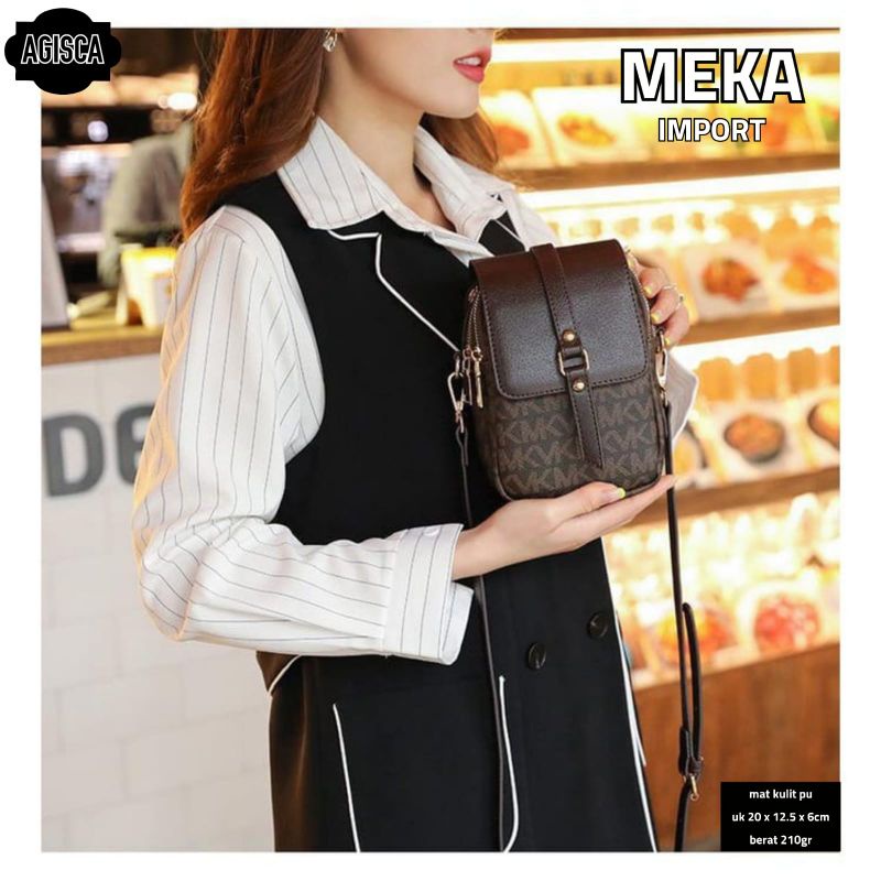 TAS SELEMPANG IMPORT MEKA BY AGISCA