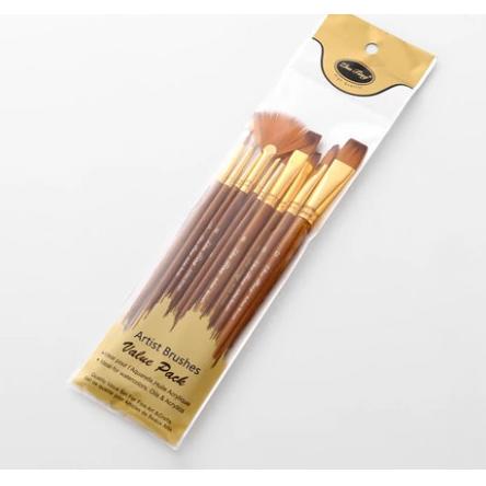 

TERBARU Zhu Ting Paint Brush Set Brown ( 10 pcs) Kuas Cat/CAT AKRILIK SET/CAT AKRILIK SET 24 WARNA/CAT AKRILIK PASTEL/CAT AIR/CAT AIR LUKIS SET/CAT AIR GIOTTO/KUAS LUKIS 1 SET/KUAS LUKIS KECIL/KUAS LUKIS LENGKAP/KANVAS LUKIS/KANVAS LUKIS SKETSA/KANVAS