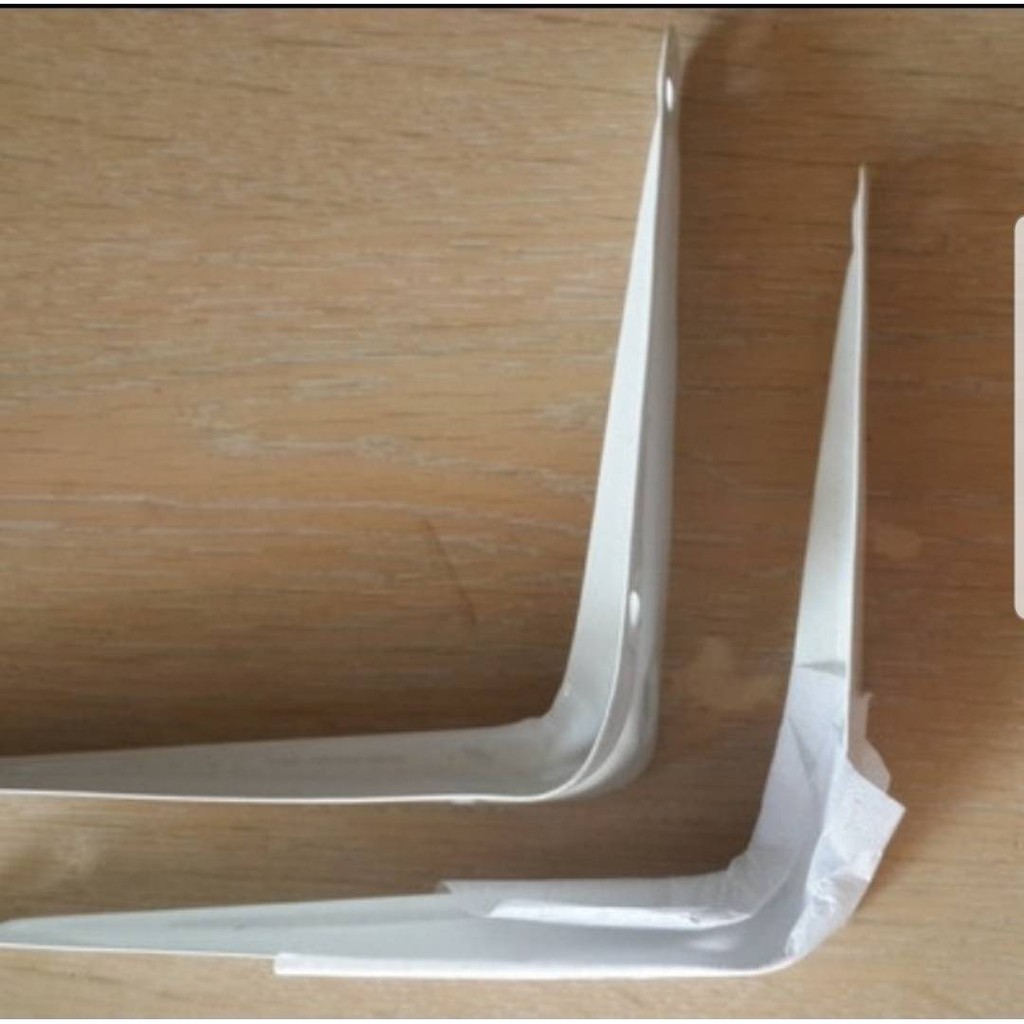 Siku Rak Besi 10"x12" inch (25x30 cm) 1 Pasang Bahan Tebal GOOD QUALITY/ Siku Salon 10x12/ 25 cm x 3