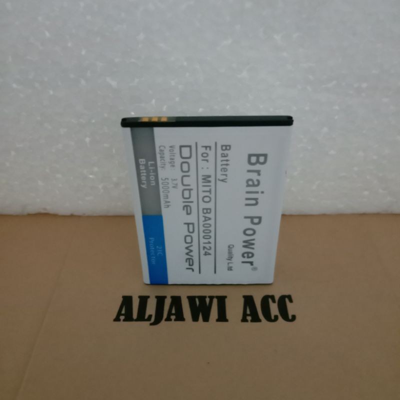 Batre Baterai Battery Mito A91 / A230 BA000124 BA-000124 Double Power Battery