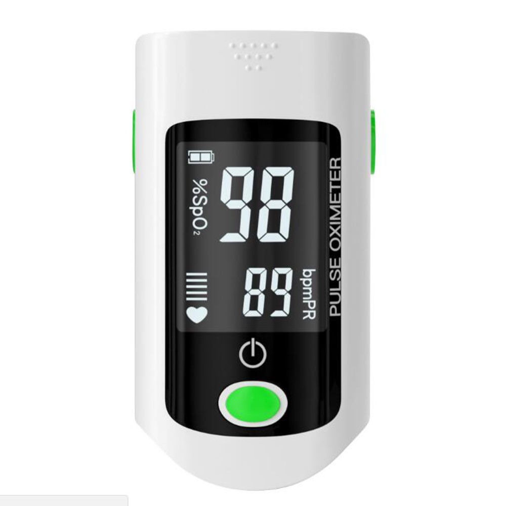 Bisa COD Alat Pengukur Detak Jantung Kadar Oksigen Fingertip Pulse Oximeter - ACEHE X1805