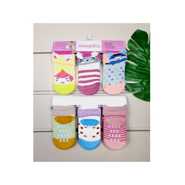 Kaos Kaki Bayi  3in1 ( 3 Pasang )