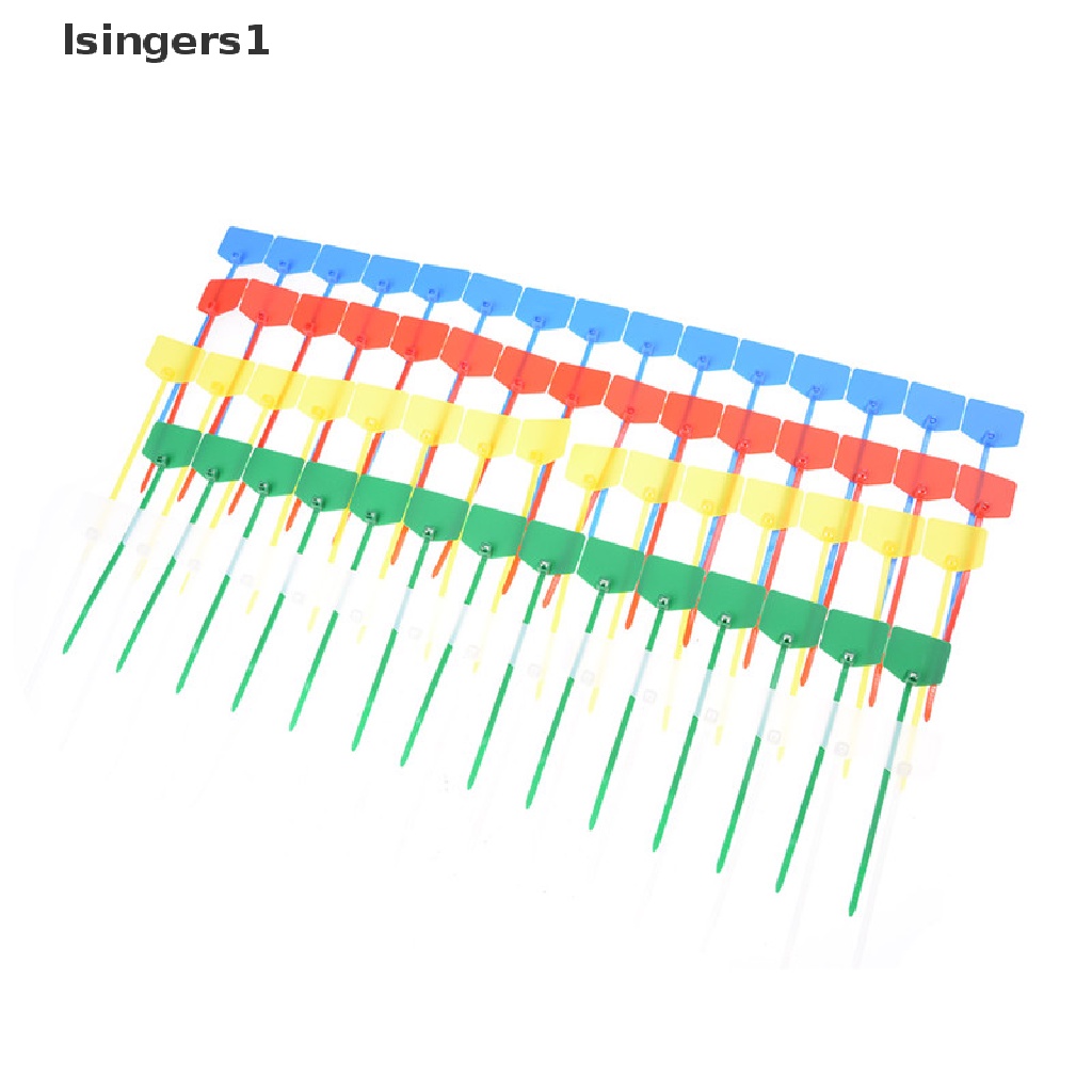 (lsingers1) 100pcs Tali Pengikat Kabel Bahan Nilon Warna-Warni