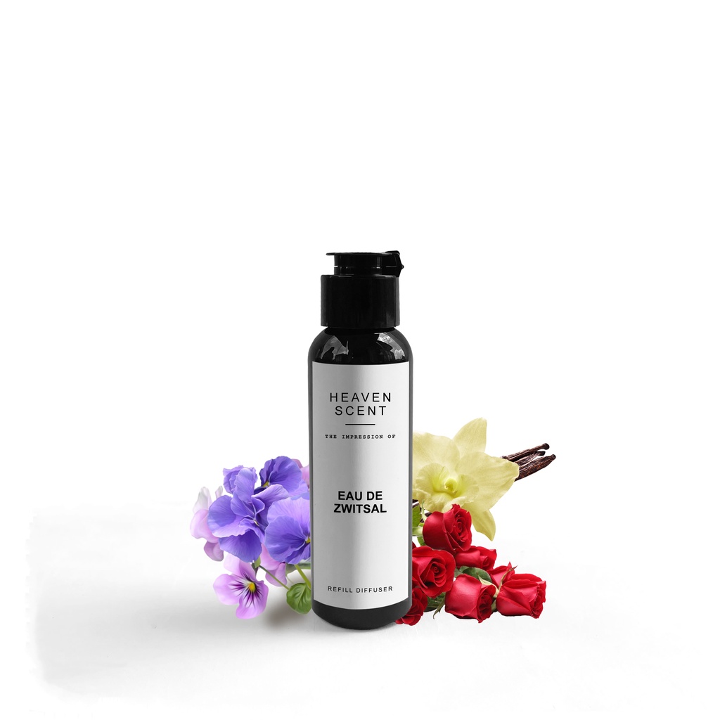 HEAVEN SCENT Refill Luxury Reed Diffuser 100 ml - Pengharum Ruangan Aromaterapi Inspired by Fragrance-Eau De Switzal