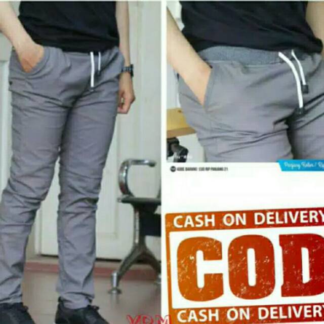 CELANA PANJANG PRIA CHINO RIP KATUN STRETCH
