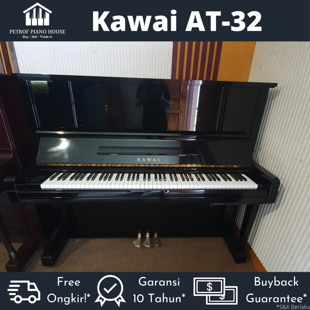 Kawai AT 32 Upright Piano Bekas Second