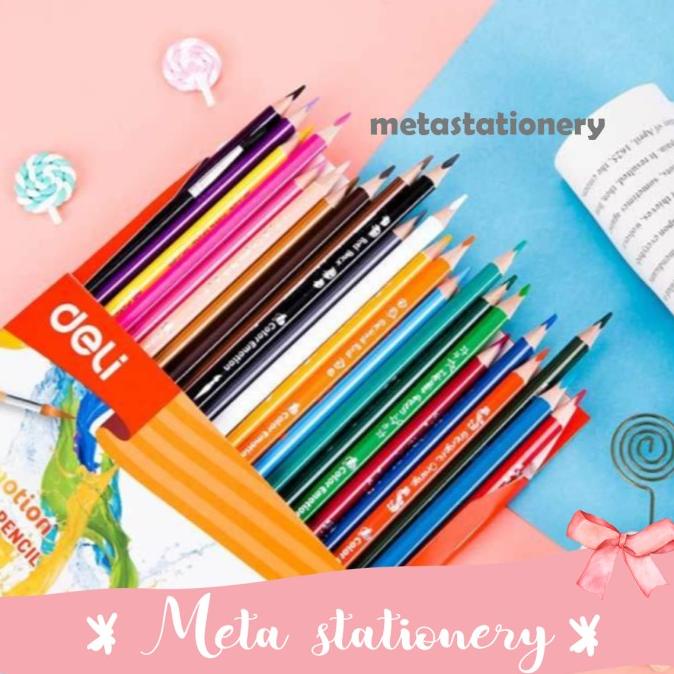 

Pensil Warna Deli Watercolor Ec00720 24 Warna Dijamin Puas