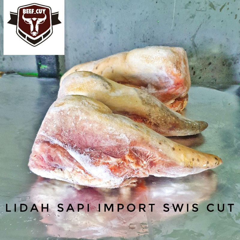 

lidah sapi import / lidah swistcut / lidah bersih segar 500gr