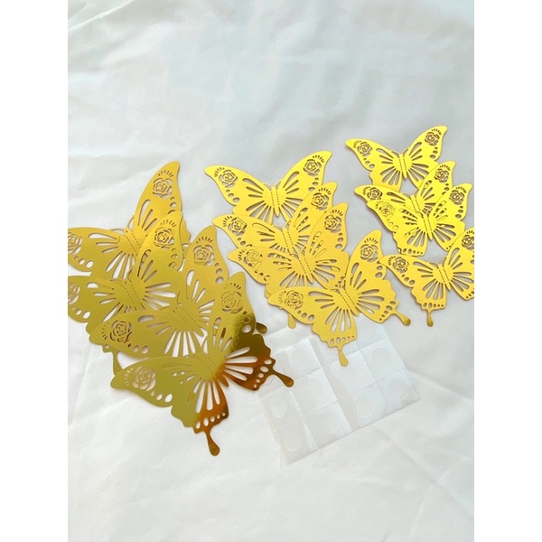 

stiker kupu kupu hiasan dekorasi butterfly sticker