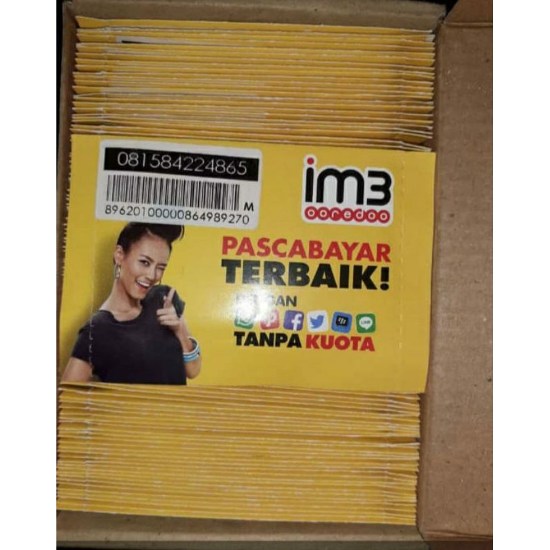 Perdana Indosat 25GB tanpa pembagian Kuota masa aktif kuota 2 bulan