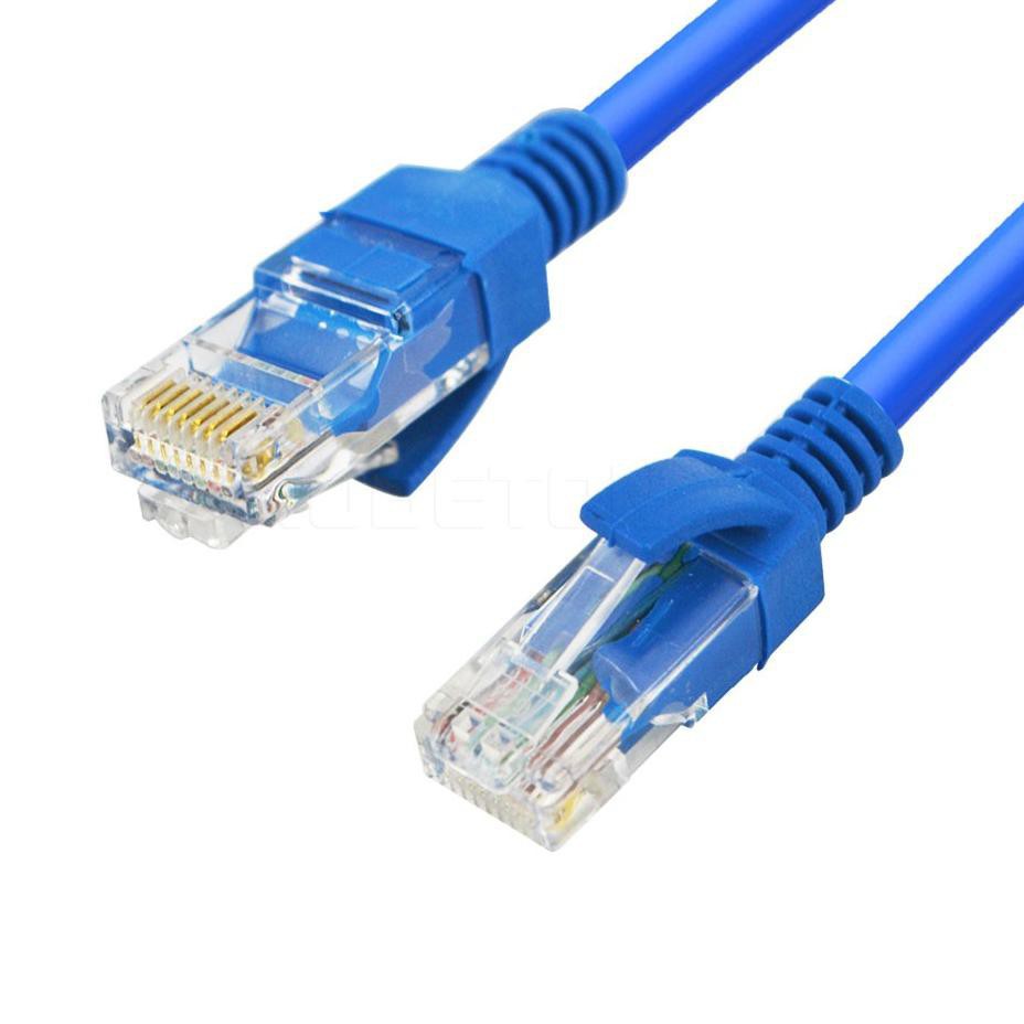 Kabel LAN CAT5 5/10/15/20/25/30 Meter Cat5E UTP Cable Network Cable Konektor RJ45