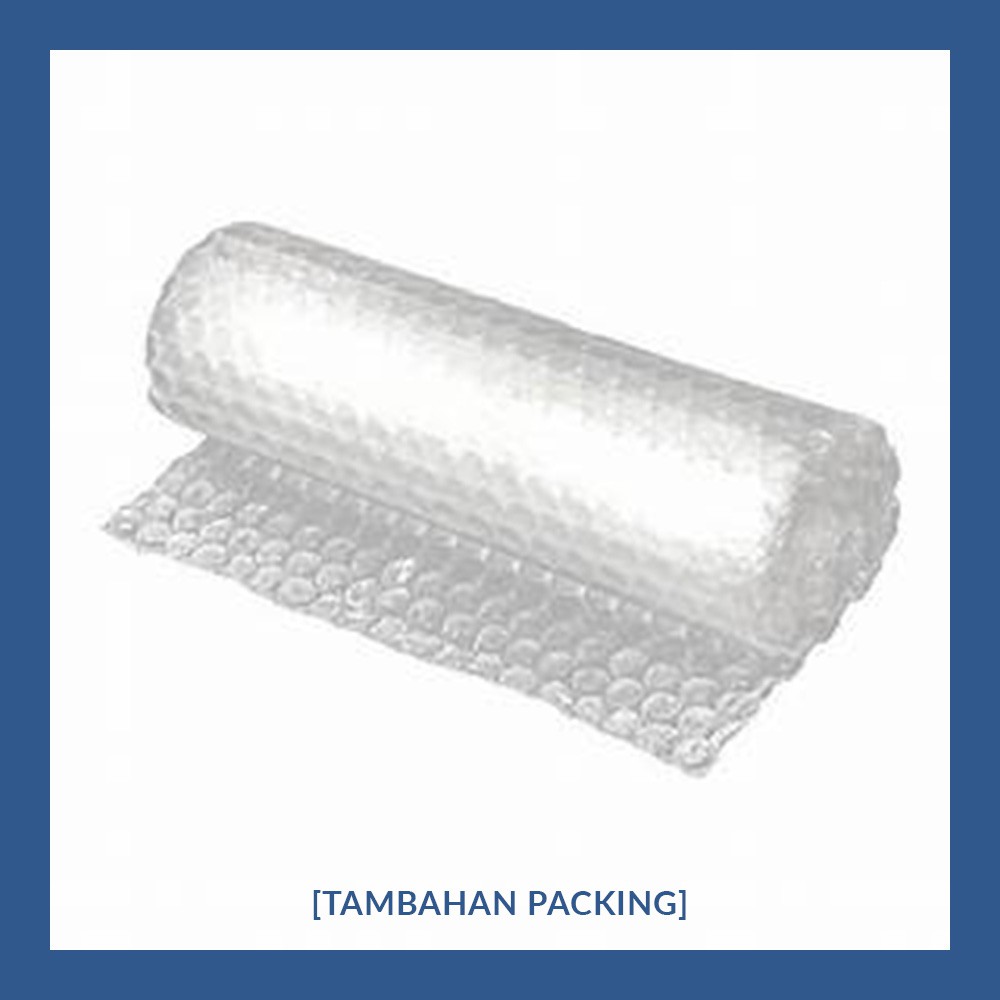 

Bubble Wrap hanya untuk tambahan packing