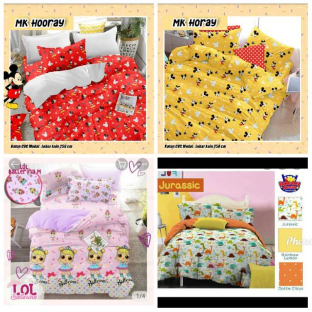 STAR BEDCOVER (SPREI SAJA)