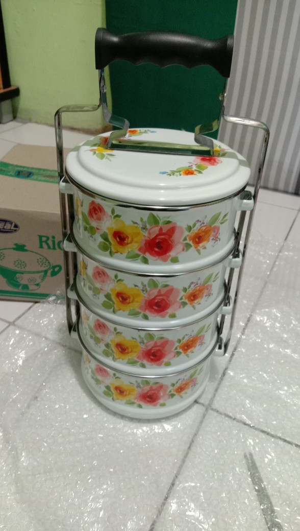 Ideal Rantang Susun 4 Diameter 16 Cm