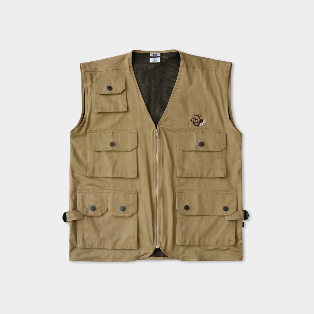 

CRSL Choco Brown Vest