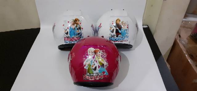 HELM Anak karakter helm anak helem frozen little pony tayo helm anak SNI cewek wanita cowok pria