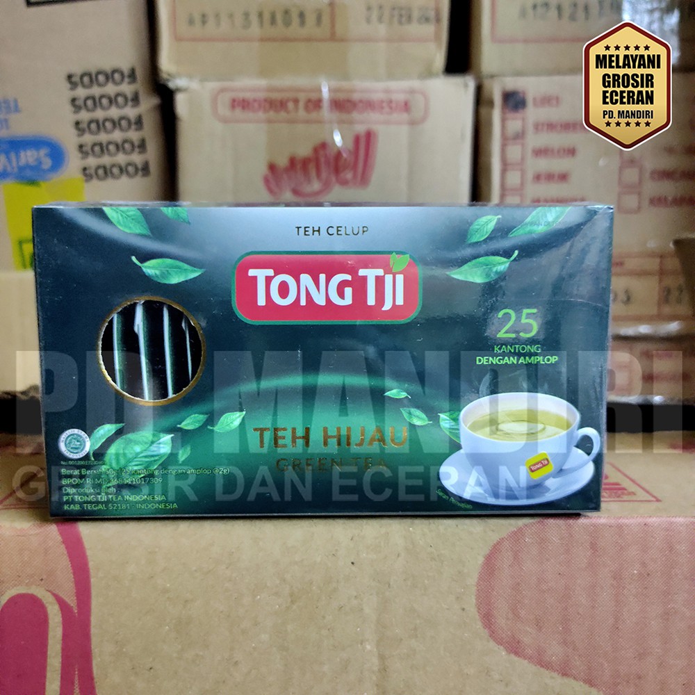 

TONG TJI TEH HIJAU CELUP ISI 25 KANTONG