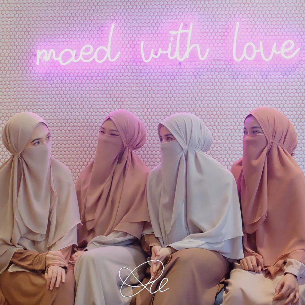 KHIMAR SYARI TERBARU BERGO HUMAIRA / JILBAB KHIMAR / KERUDUNG LAYER / KHIMAR SIMPLE / KERUDUNG SYARI