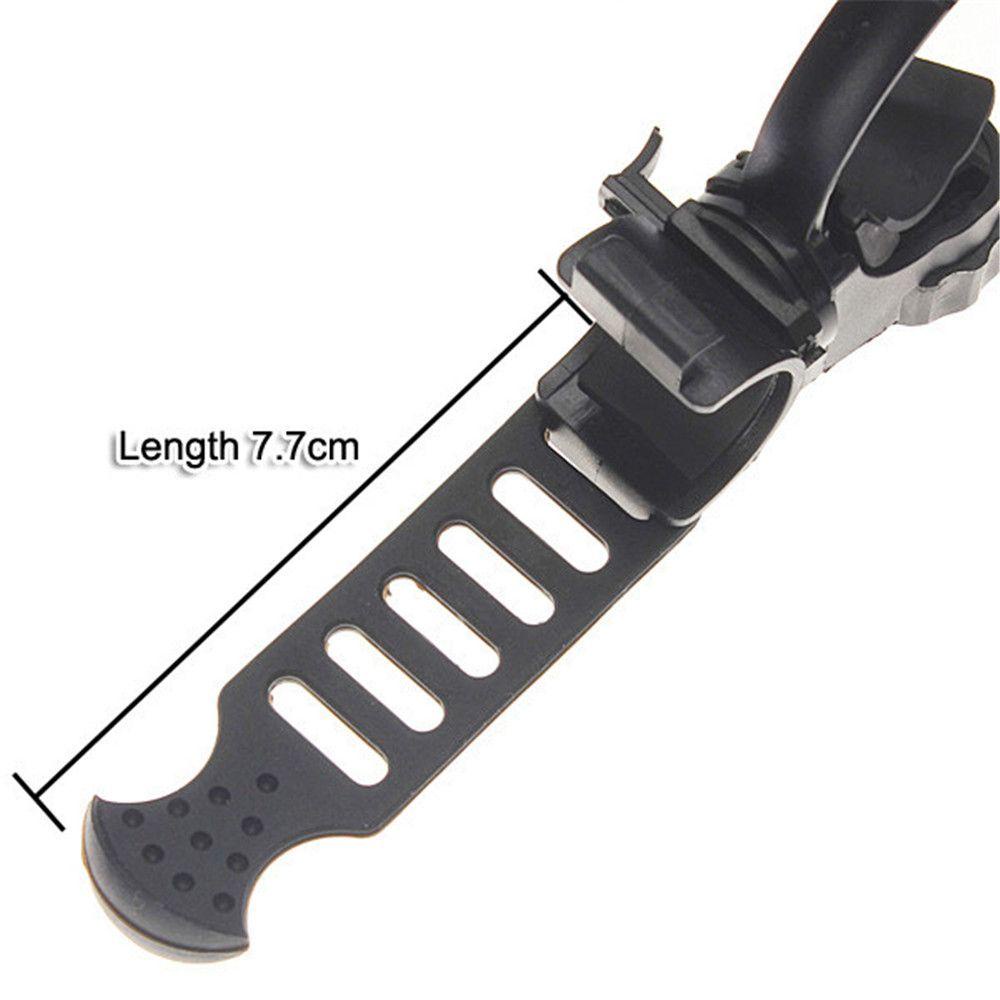 Lanfy Senter Holder Fashion Klip Hitam Headlight Holder Sepeda Front Torch Holder Mount Untuk Diameter 20-45mm