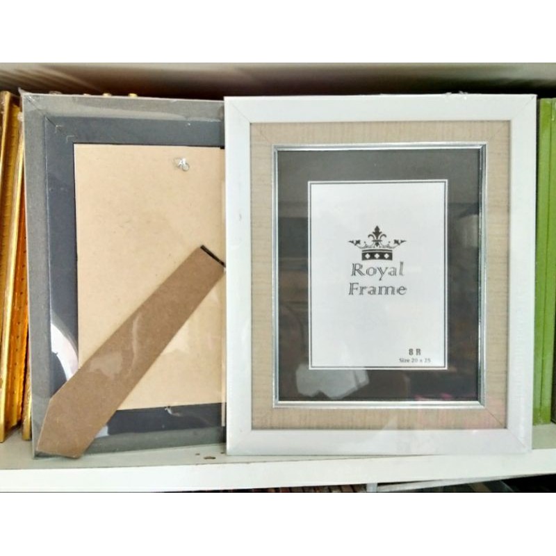 Frame/Figura/Bingkai Foto Linen Minimalis 8R/10Rs.(20x25cm)
