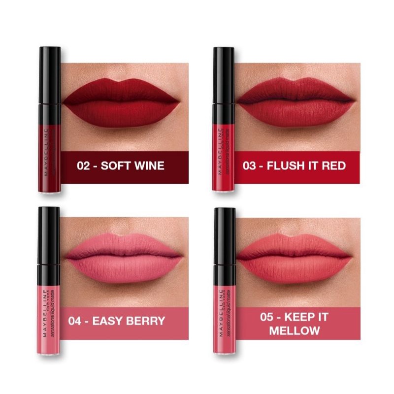 Maybelline Color Sensasional Matte Lip Cream