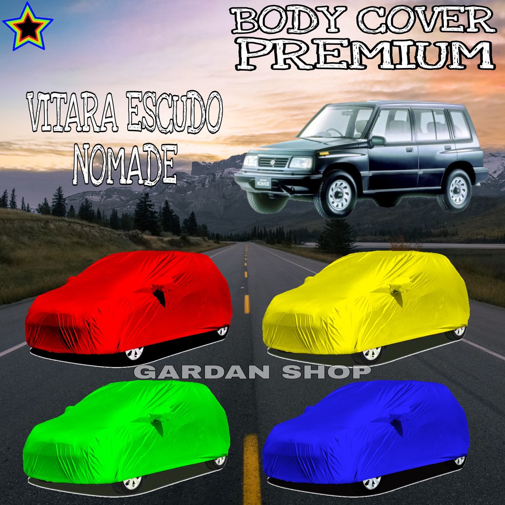 Sarung Mobil VITARA ESCUDO NOMADE Polos WARNA Body Cover Vitara PREMIUM