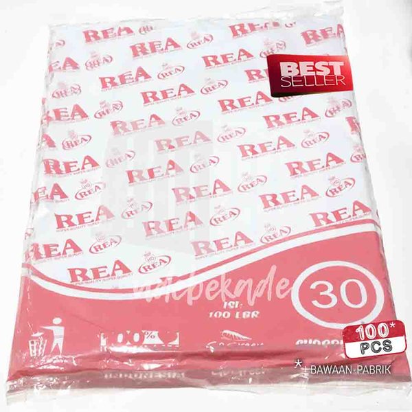 

sale Kantong plastik HD REA tanpa plong 30x40 PUTIH Murah