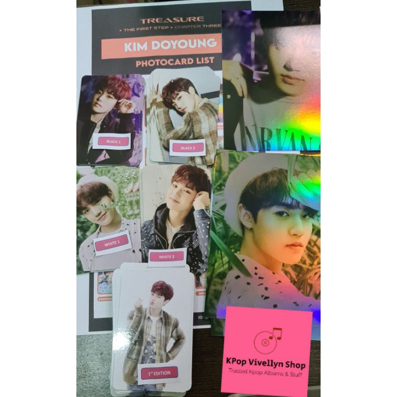 DOYOUNG TREASURE CHAPTER 3 ORIGINAL PC & POSTCARD