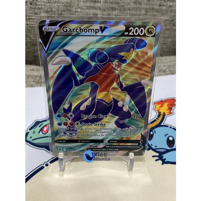 Pokemon TCG English Garchomp V - 178/189 - Full Art Astral Radiance