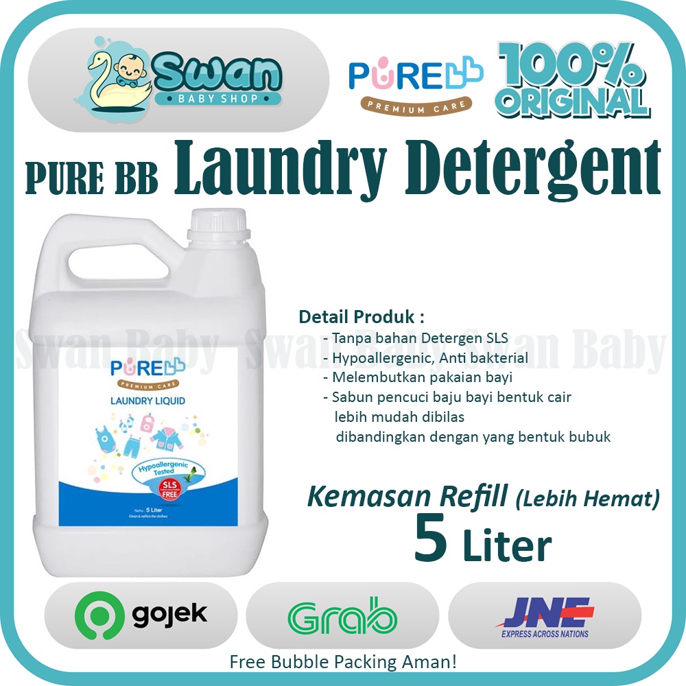 PURE BB Laundry Liquid Deterjen 5 Liter